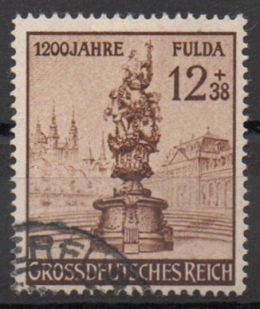 Michel Nr. 886, 1200 Jahre Fulda gestempelt.